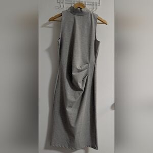 Le Chateau Gray Midi Dress